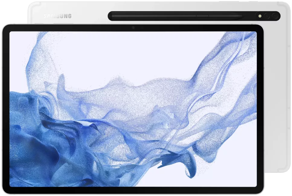 Планшет Samsung Galaxy Tab S8 Plus, Wi-Fi+Cellular, 8.128 Гб, серебро